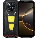 Rugged smartphone met ingebouwde projector – 5G Android 15, 36GB RAM, 512GB opslag, 20500mAh accu, 200MP camera – DOOGEE V Max Play Zwart