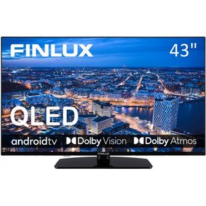 Finlux TV / 4K Ultra HD QLED / ANDROID SMART TV / 43INCH (110CM)