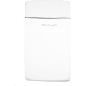 Briljant Baby Laken Wieg Ssst .... ik slaap -75x 100 - borduur - Grijs