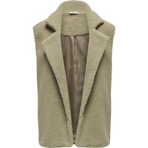 Jacqueline de Yong Gilet Jdywella S/l Pocket Vest Jrs 15311835 Tannin Dames Maat - M