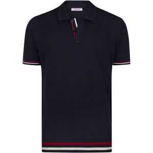 Felix Hardy Polo Shirt Korte Mouwen 100% Katoen Heren Navy - 2Xl