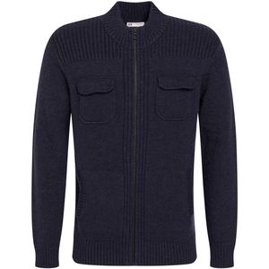 Gabbiano Vest Casual Vest Van Een Zachte Wolblend 425750 Navy Mannen Maat - S