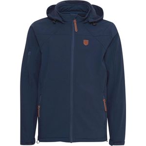 Heren Softshell Jas voor Sport en Vrije Tijd met Afneembare Kap