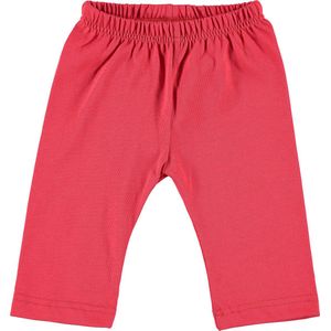 Baby lange broek zomer biologisch jersey katoen rood 62-68