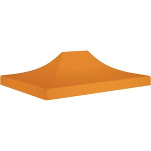 vidaXL-Partytentdak-270-g/m²-4x3-m-oranje