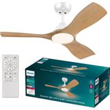 Philips 8720169369931 ventilator Wit, Hout