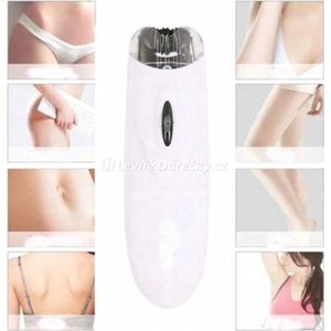 Soroh® - Gezichtsepilator - Bikini Epilator - Snor Epilator - Ontharing - Armen en Benen Ontharen - Snoerloos - Batterijen -Trimmer vrouw - Bikini - Wit