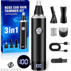 Equivera Neustrimmer Mannen - Neus Trimmer - Neustrimmer en Oortrimmer - Neus Trimmer Mannen