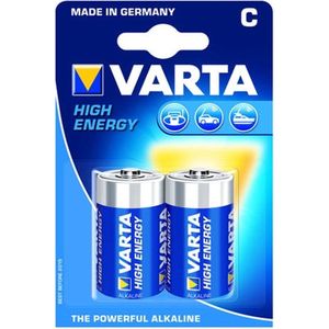 Varta Longlife Power C Batterijen - LR14 - 2 stuks