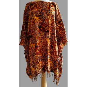 Blouse Top jurk strandkleding topje jurkje overtop.