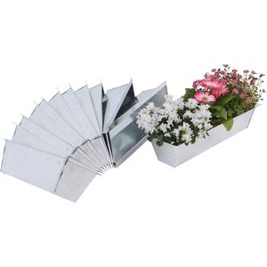Tuinbloembak 38 cm voor Balkon en Terras - Set van 12