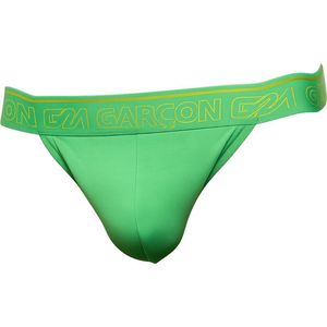 Garçon Jockstrap Green - MAAT S - Heren Ondergoed - Jockstrap voor Man - Mannen Jock