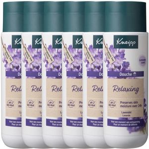Kneipp Douchegel – Relaxing 6x200 ml - Lavendel - Voordeelverpakking