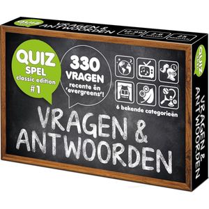 Vragen & Antwoorden #1 -  Pocketformaat Trivia Quiz en Aanvulset / Uitbreiding