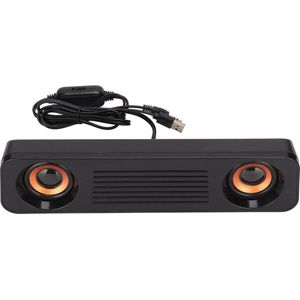 TV-soundbar met Subwoofer - 35 Mm Bekabelde Luidspreker - HiFi Stereo-subwoofer - Draagbare USB-luidspreker-subwoofer - voor TV en computer - Bekabelde Computergeluidsbalk .