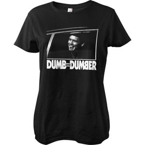 Dumb & Dumber Dames Tshirt -S- G'day Mate Zwart