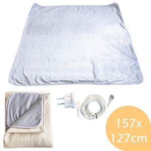 Earthle Earthing Deken - Aardingsdeken - Aarden - Aarding - Earthing Blanket - Grounding - Bio Katoen (157x127cm)