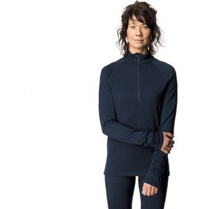Houdini Desoli Thermal Fleece Met Halve Rits Blauw XS Vrouw