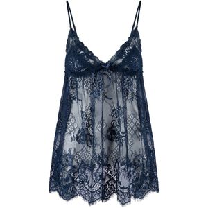 LingaDore - Babydoll - Sparkling Blue - Kanten