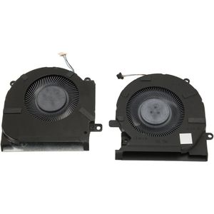 Laptop CPU Cooling Fan, for OMEN 15 EK 15 EK0005LA 15 EK0013DX 001 CPU GPU Cooler, 4 Pin Notebook Cooling Fan, Small and Lightweight (CPU and GPU Cooling Fan)