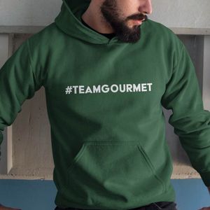 Foute Kerst Hoodie Groen #TeamGourmet XS