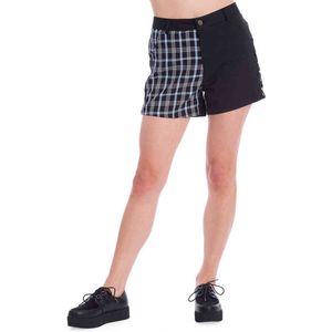 Banned - SHADOW CHECK Korte broek - XL - Zwart