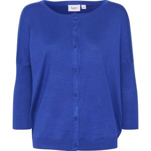 Saint Tropez MilaSZ Rib SL Cardigan Dames Vest - Maat S