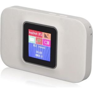 5G Wifi-Router 300 Mbps Zakreisrouter met Simkaartsleuf voor op Reis - Draadloze Netwerk Slimme Router - Snelheid 300 Mbps .