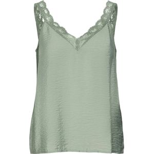 VERO MODA - VMJOSIE LACE SINGLET WVN GA - Dames - Blouses