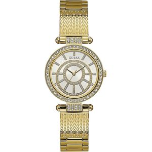 Guess Muse W1008L2 Horloge - Staal - Goudkleurig - Ø 32 mm