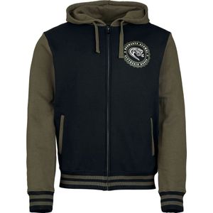 Harry Potter Slytherin Heren Vest met capuchon - meerkleurig - S