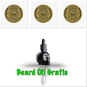 Bandido Beard Balm 3 Stuks 40Gr  + 1X Beard Oil 40ml Gratis