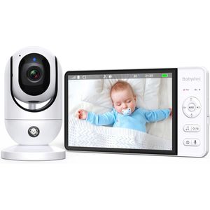 Babydoc - VisionCare Plus - video babyfoon 7 inch groot scherm met camera - Premium Baby Monitor - veilig en betrouwbaar