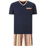 Jan Vanderstorm - FREDSTEIN - Korte Pyjama - Donkerblauw