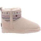 Warmbat - Wallaby - Kuitlaarzen - Blush - Suède - Merinowol Voering