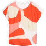 TOM TAILOR - 38042 - T-shirt - Rood - Plussize - Grote Maten