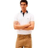 Tommy Hilfiger Mw0mw41605 Korte Mouw Poloshirt Wit S Man