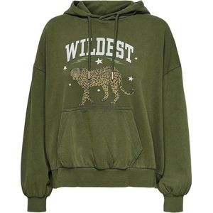 ONLWILDEST - LIFE LS HOOD BOX CS SWT - Kalamata - Tops