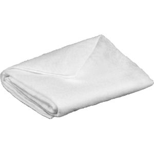 Feeric Christmas Sneeuwdeken/sneeuwtapijt - wit - 100 x 100 cm - polyester