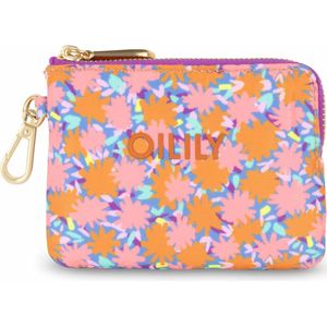 Zaria Card Holder 42 Floral Ditsy Kiri Orchid Bouquet Lilac: OS