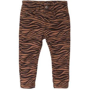 Koko Noko Meisjes Jeans Broek Camel/Navy maat 140