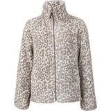 Brunotti - Kyoti - Fleece Vest - Luipaard - Wit/Bruin