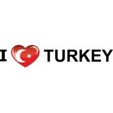 I Love Turkey sticker