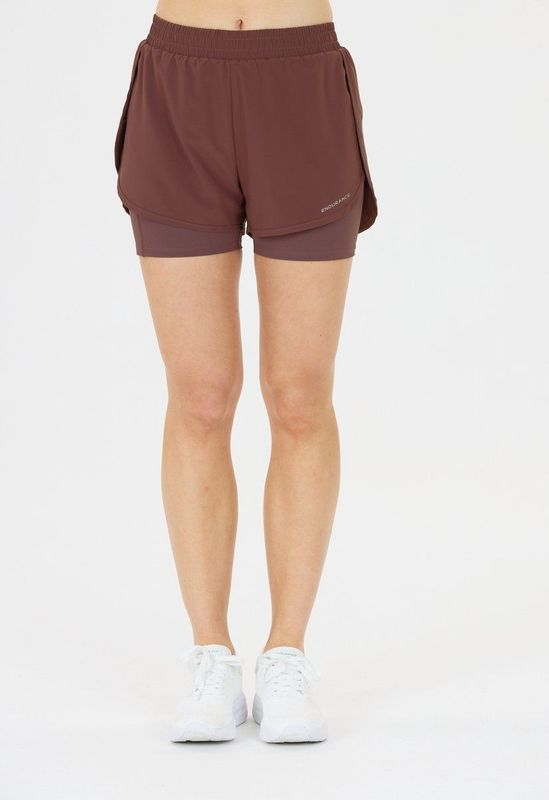 Endurance - Heddae - Korte Broek - 2-in-1 - Zwart