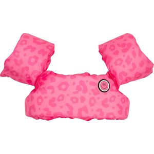 Swim Essentials | Roze Panterprint Puddle Jumper 2-6 jaar