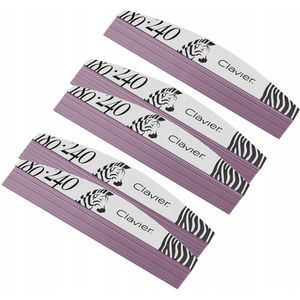 Nagelvijl Laars Zebra 180/240 - Set à 50 stuks