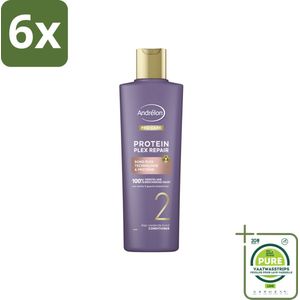 Andrélon – Conditioner – Pro Care Protein Plex Repair – 250 ml - Voordeelverpakking - 6 stuks - Herstel haar - Beschadigd haar