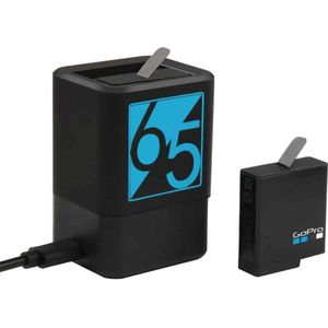 Let op type!! GoPro HERO 5 Dual batterijen lader met USB-C / kabel Type-C