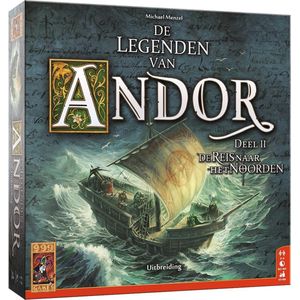 999 Games De Legenden van Andor: De Reis naar het Noorden Uitbreiding Bordspel - Coöperatief spel