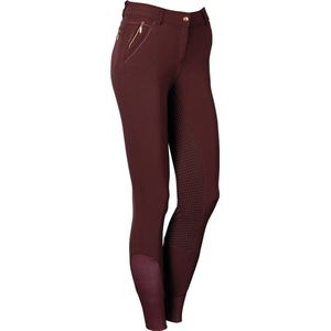 Harry's Horse - Rijbroek - Denici Cavalli Maroon - Full Grip - Bordeaux - 36